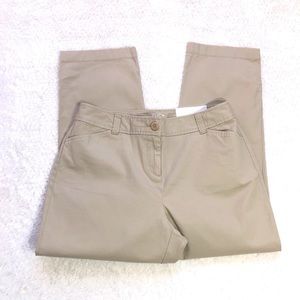 Ann Taylor Loft Curvy Crop Pants